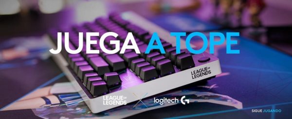 Teclado Logitech Pro X Tactile K/da Lol Edition Switch Brown